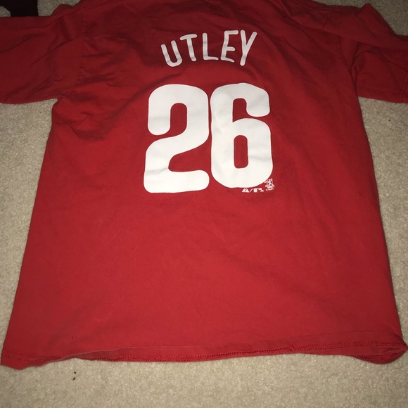 Phillies Chase Utley Shirt - Picture 1 of 3